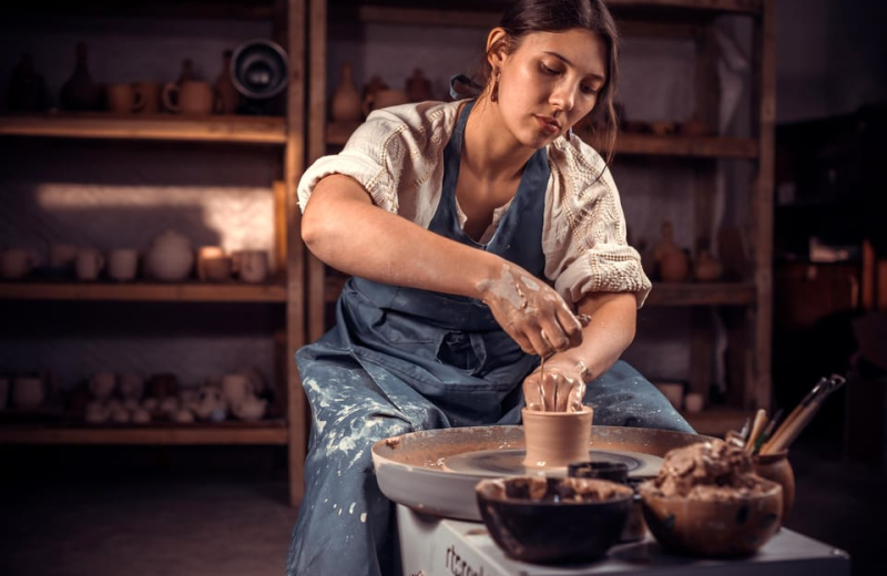 Atelier de poterie